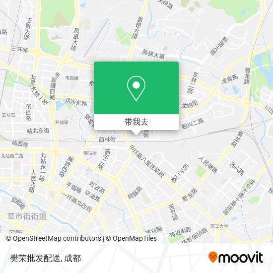 樊荣批发配送地图