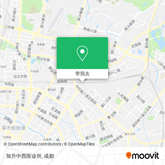 旭升中西医诊所地图