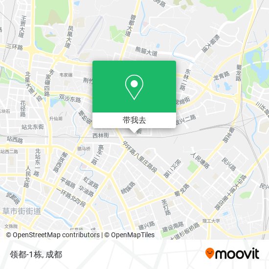领都-1栋地图