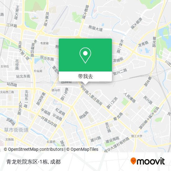 青龙乾院东区-1栋地图