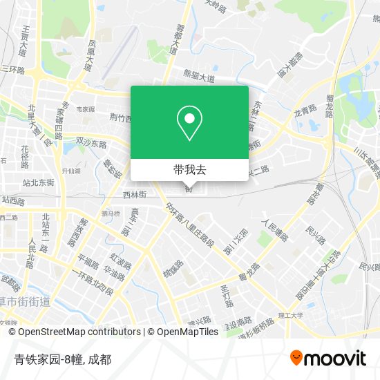 青铁家园-8幢地图