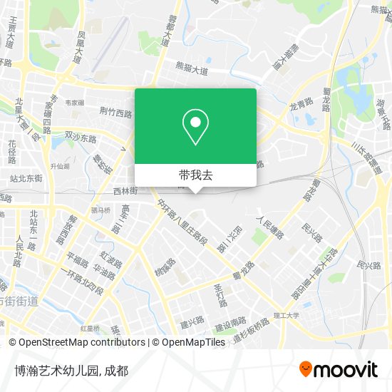 博瀚艺术幼儿园地图
