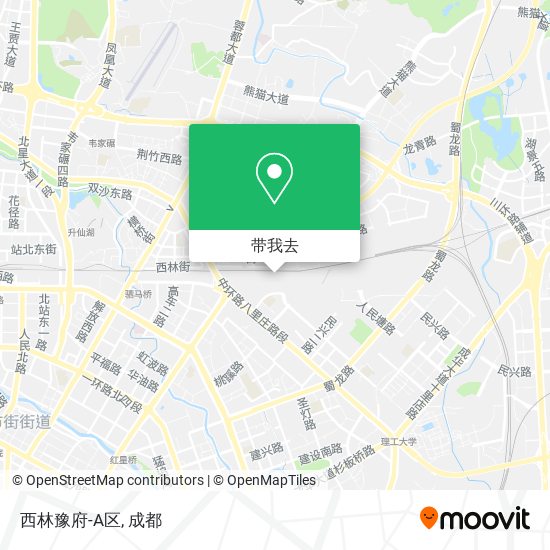 西林豫府-A区地图