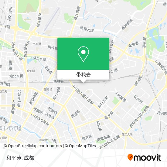 和平苑地图