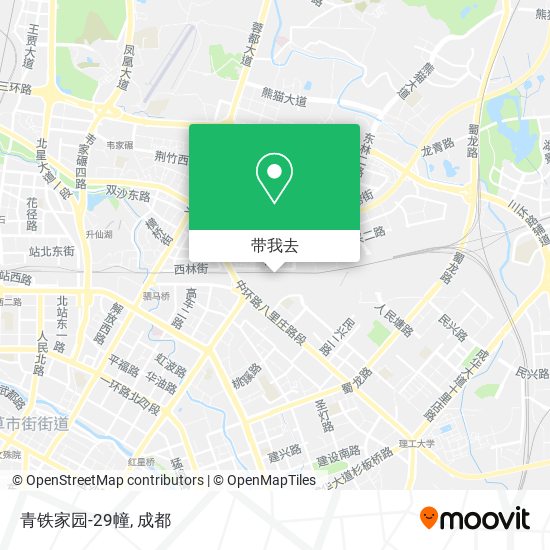 青铁家园-29幢地图