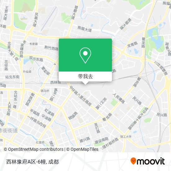 西林豫府A区-6幢地图