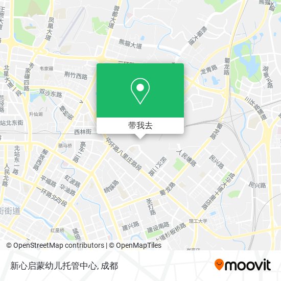 新心启蒙幼儿托管中心地图