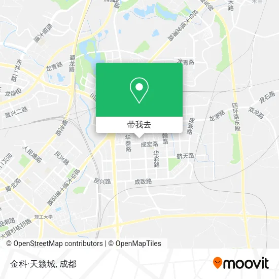 金科·天籁城地图