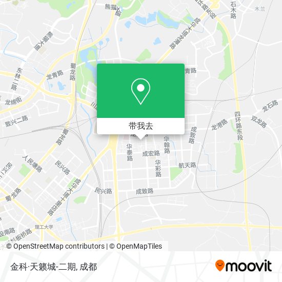 金科·天籁城-二期地图