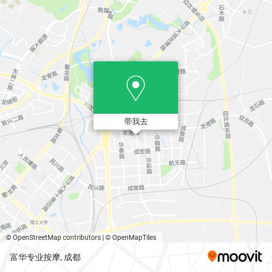 富华专业按摩地图