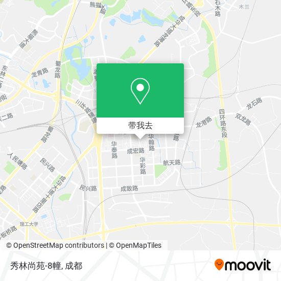 秀林尚苑-8幢地图