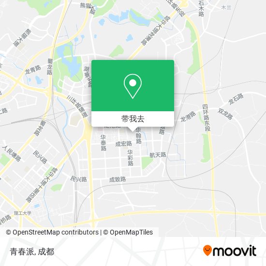 青春派地图