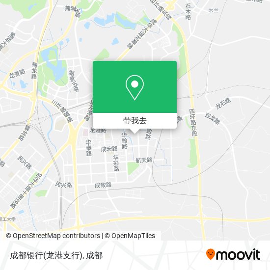 成都银行(龙港支行)地图