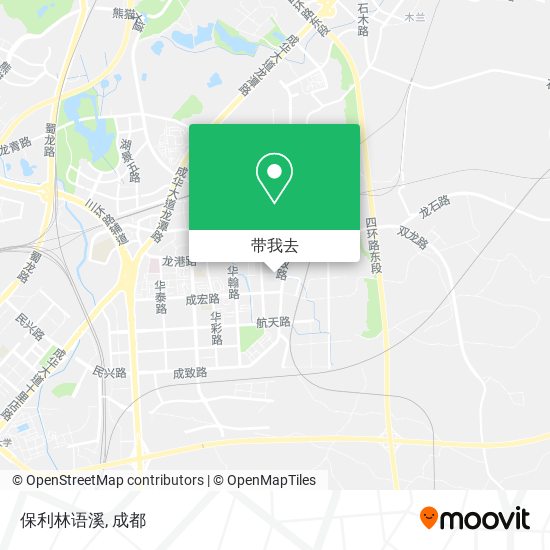保利林语溪地图