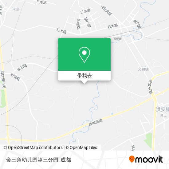 金三角幼儿园第三分园地图