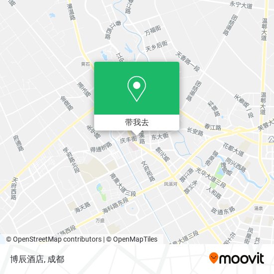 博辰酒店地图