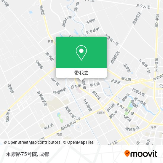 永康路75号院地图