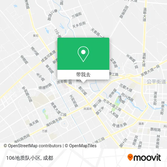106地质队小区地图