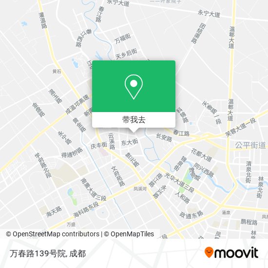 万春路139号院地图