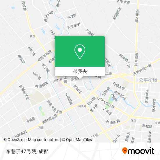 东巷子47号院地图