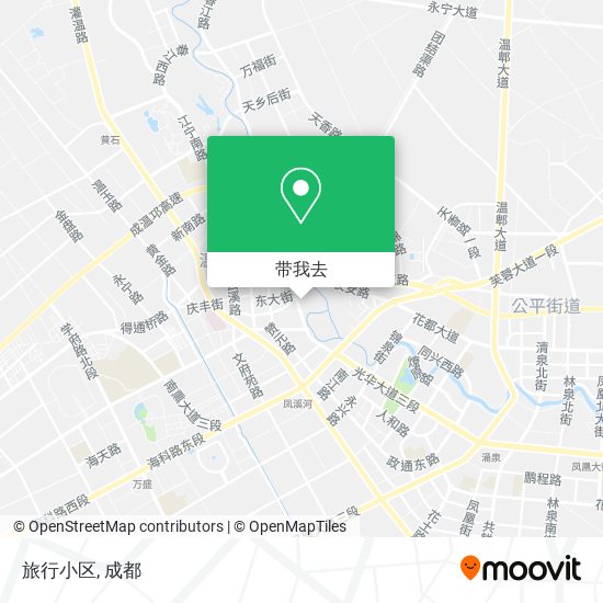 旅行小区地图