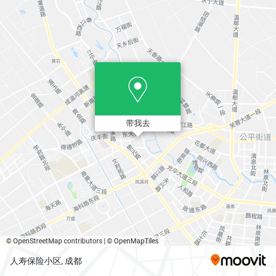 人寿保险小区地图