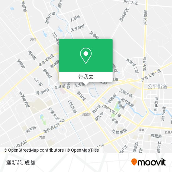 迎新苑地图