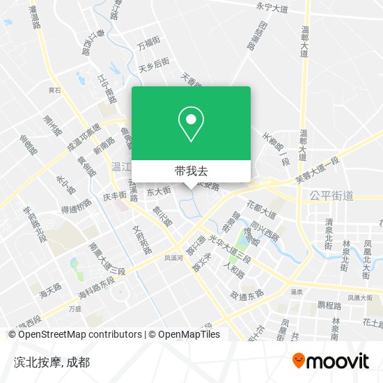 滨北按摩地图