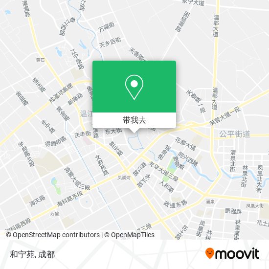 和宁苑地图