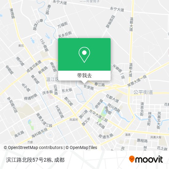 滨江路北段57号2栋地图