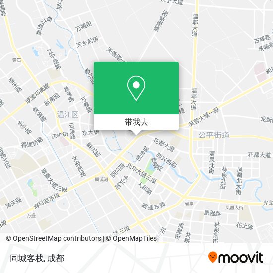 同城客栈地图