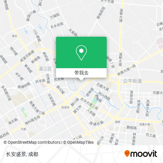 长安盛景地图