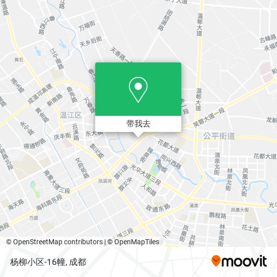 杨柳小区-16幢地图