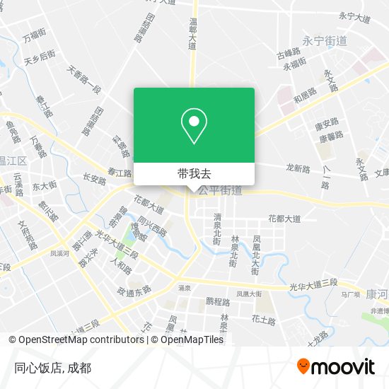 同心饭店地图