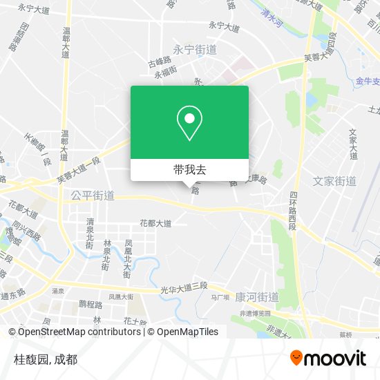 桂馥园地图