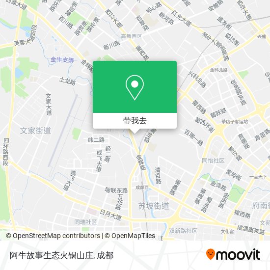 阿牛故事生态火锅山庄地图