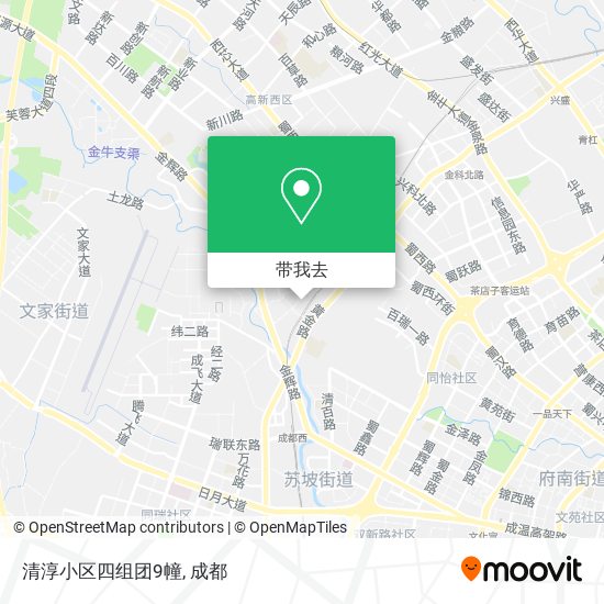 清淳小区四组团9幢地图