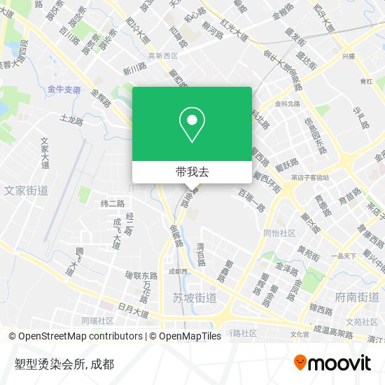 塑型烫染会所地图