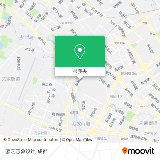 嘉艺形象设计地图