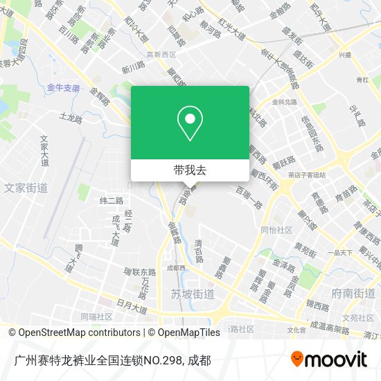 广州赛特龙裤业全国连锁NO.298地图
