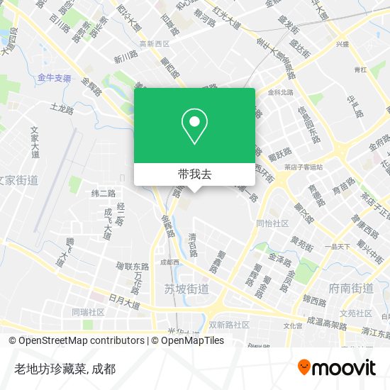 老地坊珍藏菜地图