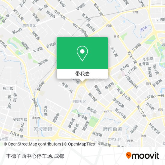 丰德羊西中心停车场地图