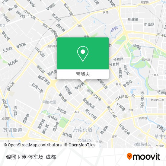 锦熙玉苑-停车场地图