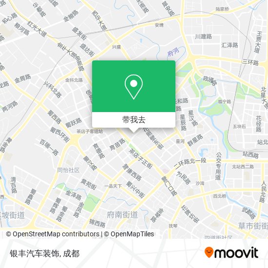 银丰汽车装饰地图