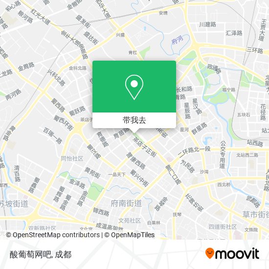 酸葡萄网吧地图