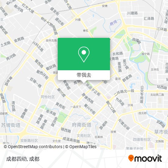 成都四幼地图