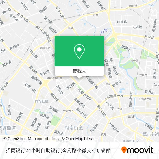 招商银行24小时自助银行(金府路小微支行)地图
