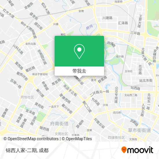 锦西人家-二期地图