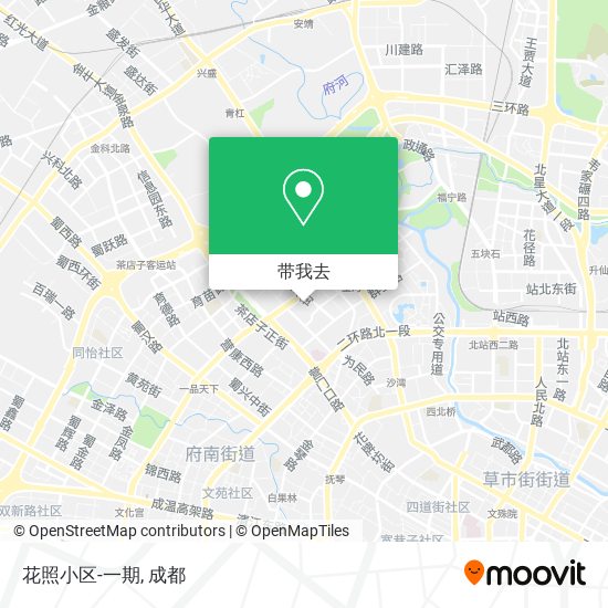 花照小区-一期地图