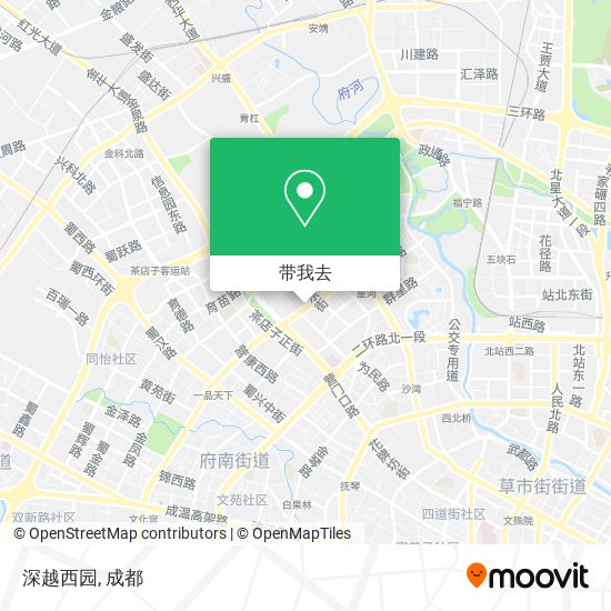 深越西园地图